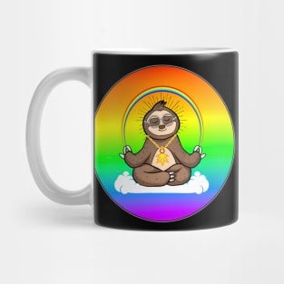 Sloth meditaten, me too Mug